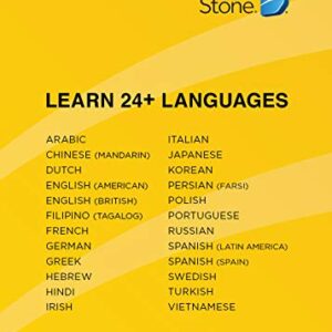 Rosetta Stone Learn Italian Bonus Pack Bundle| Lifetime Online Access + Grammar Guide + Dictionary Book Set| PC/Mac Keycard