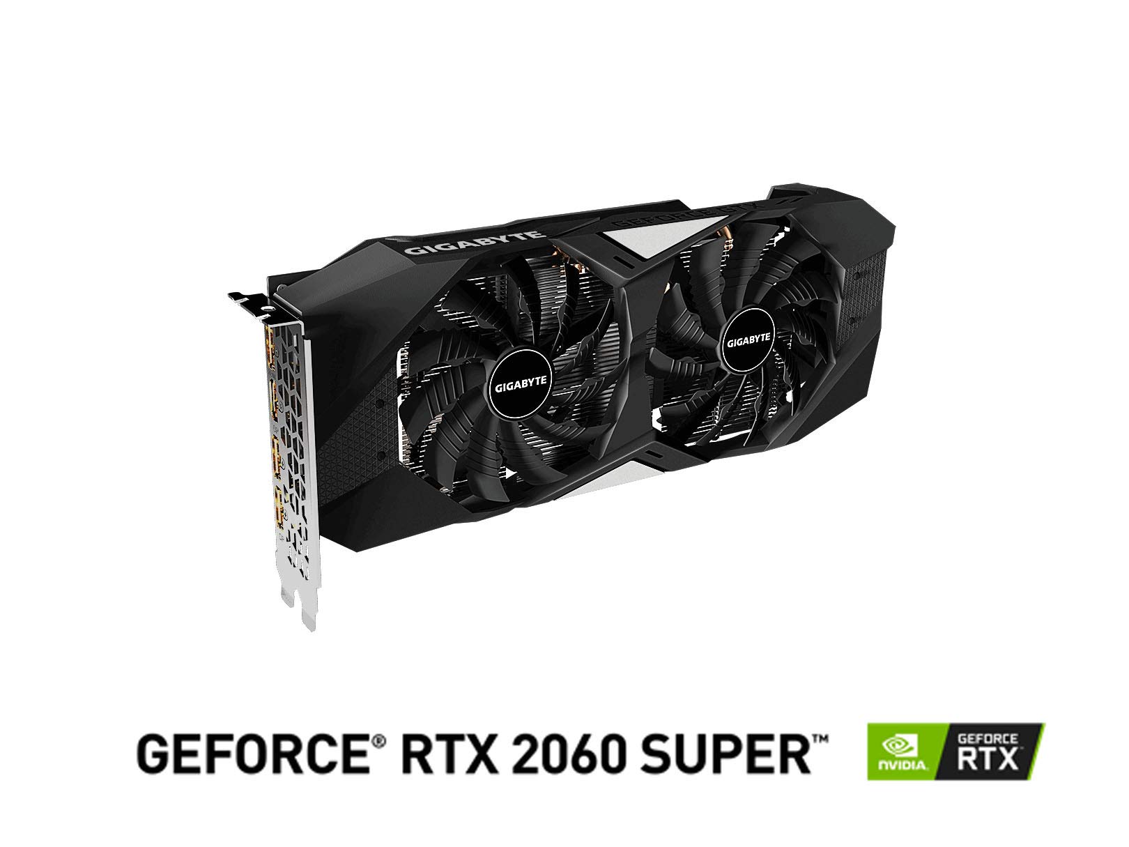 GIGABYTE Gv-N2060OC-6GD GeForce RTX 2060 OC GG Graphics Card, 2X Windforce Fans, 6GB 192-bit GDDR6, REV2.0 Video Card