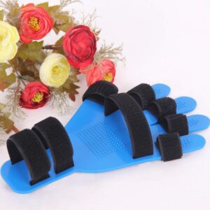 Finger Training Device，Stroke Rehab Equipment Finger Orthotics Fingerboard Stroke Hemiplegia Finger Orthotics Points for Stroke/Hemiplegia/Traumatic Brain Injury Suitable for Left and Right Han