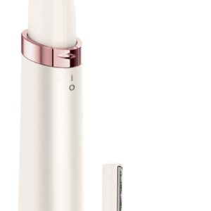 Philips Beauty SatinCompact Women's Precision Trimmer, Instant Hair Removal for Face & Eyebrows, Fine Body Hair, HP6389