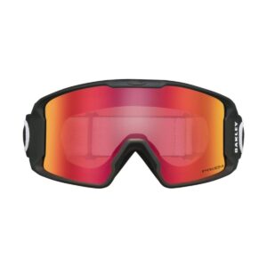 Oakley Line Miner Snow Goggle (Matte Black Frame/Prizm Torch Iridium Lens) with Lens Cleaning Kit
