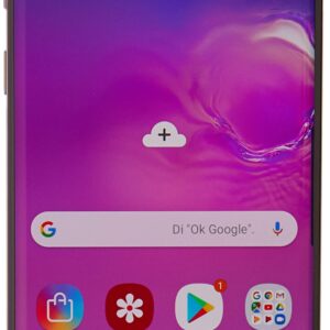 SAM Galaxy S10 Smartphone SM G973F, 4G, International Version (No US Warranty), 128GB 8GB RAM, Prism Black - Unlocked