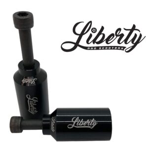 Liberty Pro Scooters - Aluminum Pegs with Axles (Black)