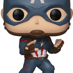 MARVEL AVENGERS: ENDGAME POP! CAPTAIN AMERICA VINYL BOBBLE-HEAD EXCLUSIVE