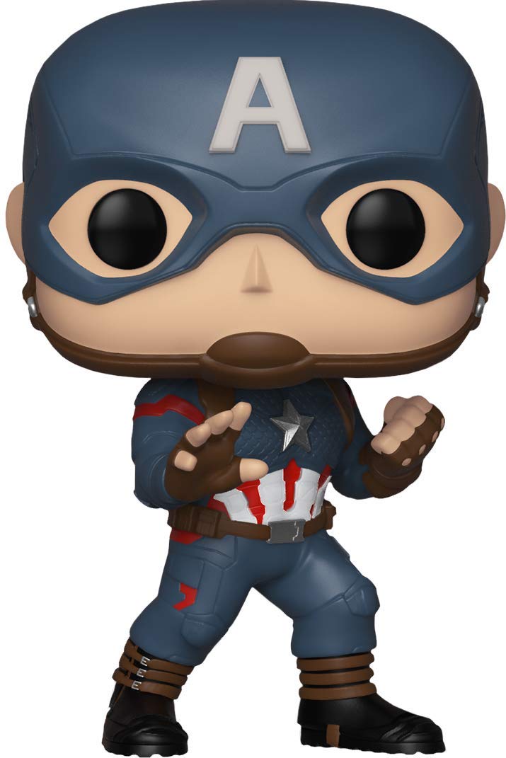 MARVEL AVENGERS: ENDGAME POP! CAPTAIN AMERICA VINYL BOBBLE-HEAD EXCLUSIVE