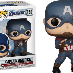 MARVEL AVENGERS: ENDGAME POP! CAPTAIN AMERICA VINYL BOBBLE-HEAD EXCLUSIVE