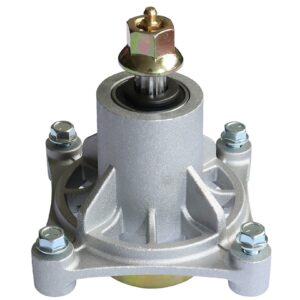 KOOTANS Mower Spindle Assembly for AYP 174356 174358 Husqvarna 532174356 587125201 532174358 Z246 GTH2548 GT2248 GTH2248 YTH1848XP YTH2448 YTH2748, Fits AYP 48" Decks 2002 & Newer (with Bolts, Zerk)