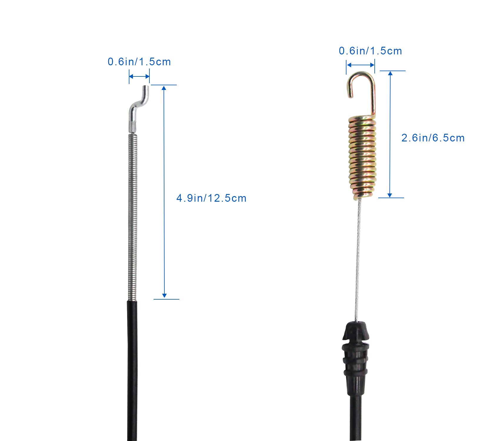 HAKATOP Replacement 105-1844 Traction Clutch Control Cable for Toro Rear Drive Propelled 22" Recycler Walk Behind Push Lawn Mower