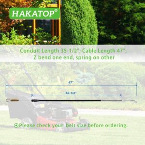 HAKATOP Replacement 105-1844 Traction Clutch Control Cable for Toro Rear Drive Propelled 22" Recycler Walk Behind Push Lawn Mower