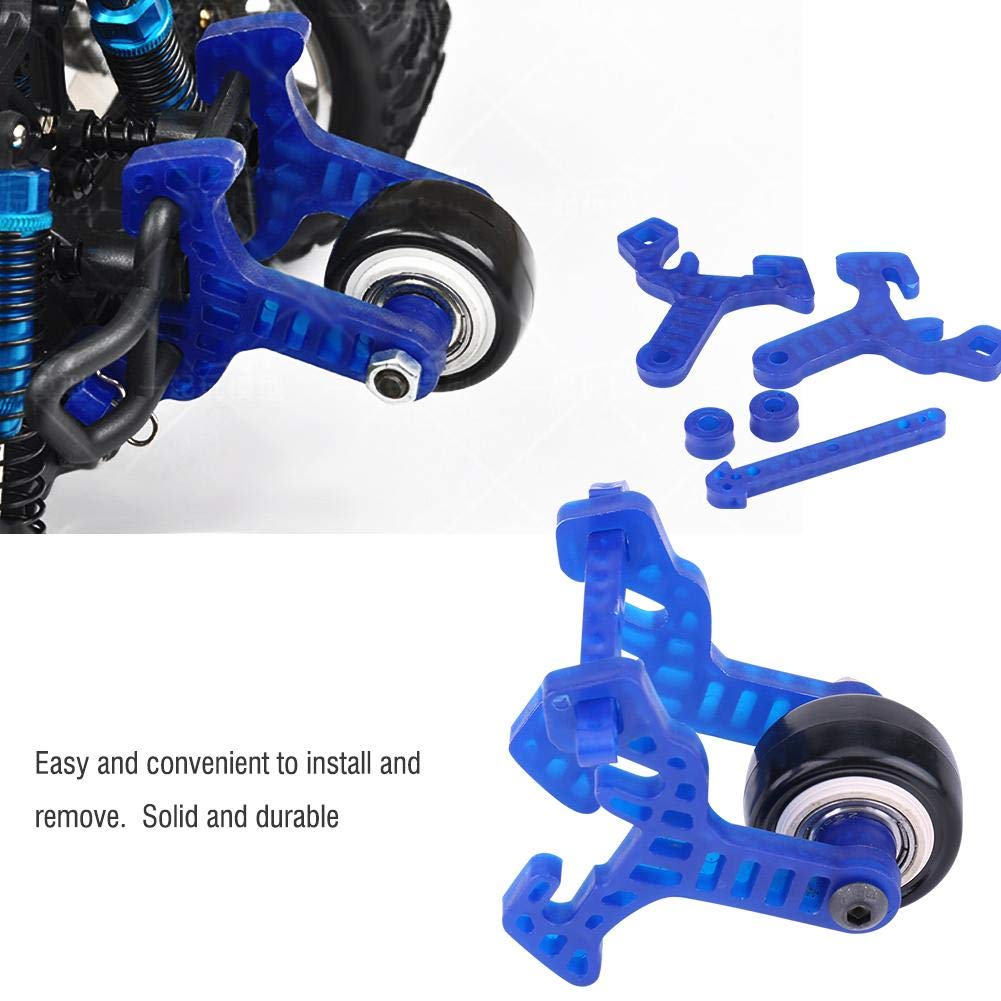 V GEBY RC Anti-roll Wheel, Wheelie Bar Anti-roll Wheel for 94108/94111 / 94188 1/10 Scale RC Car