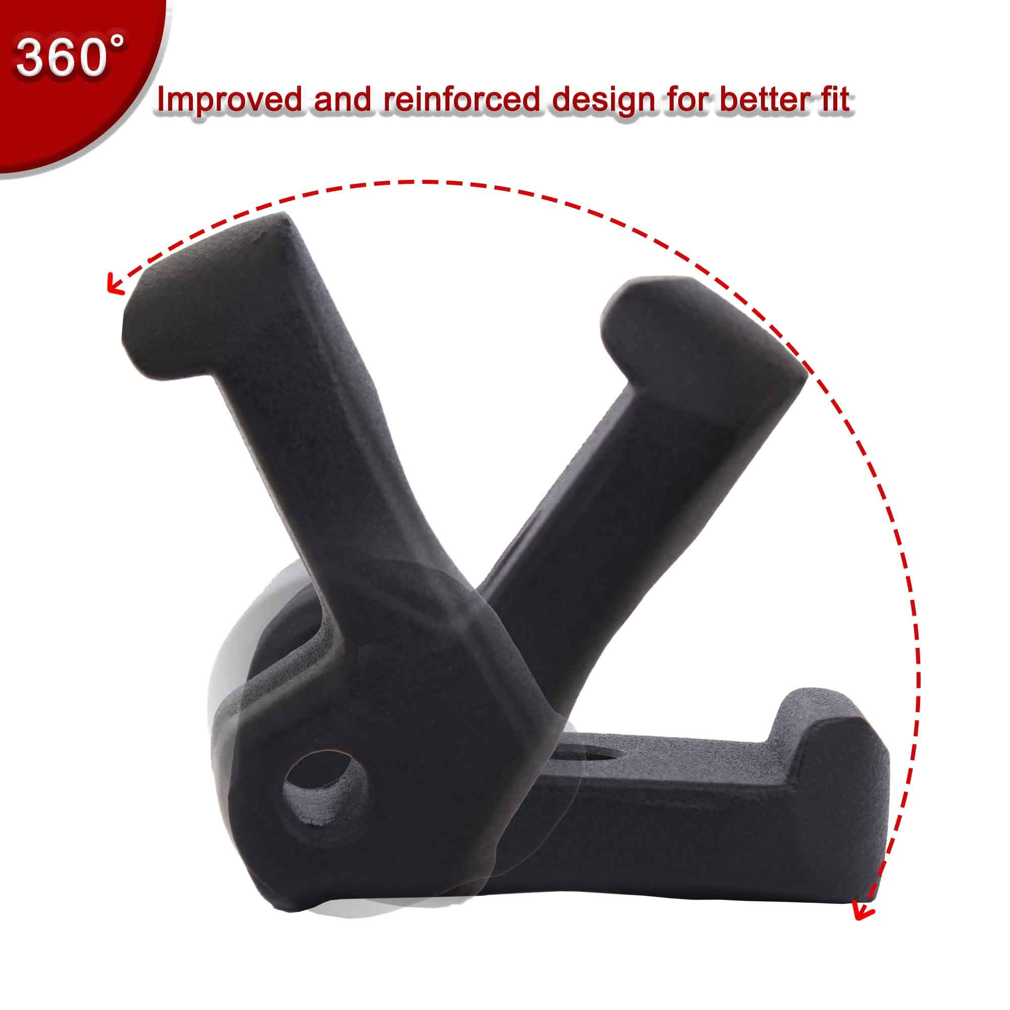 TOMALL Hook Lock Buckle Alloy Front Folding Hook Lack for Xiaomi Mijia M365 Electric Scooter Replacement Part Accessory Parts