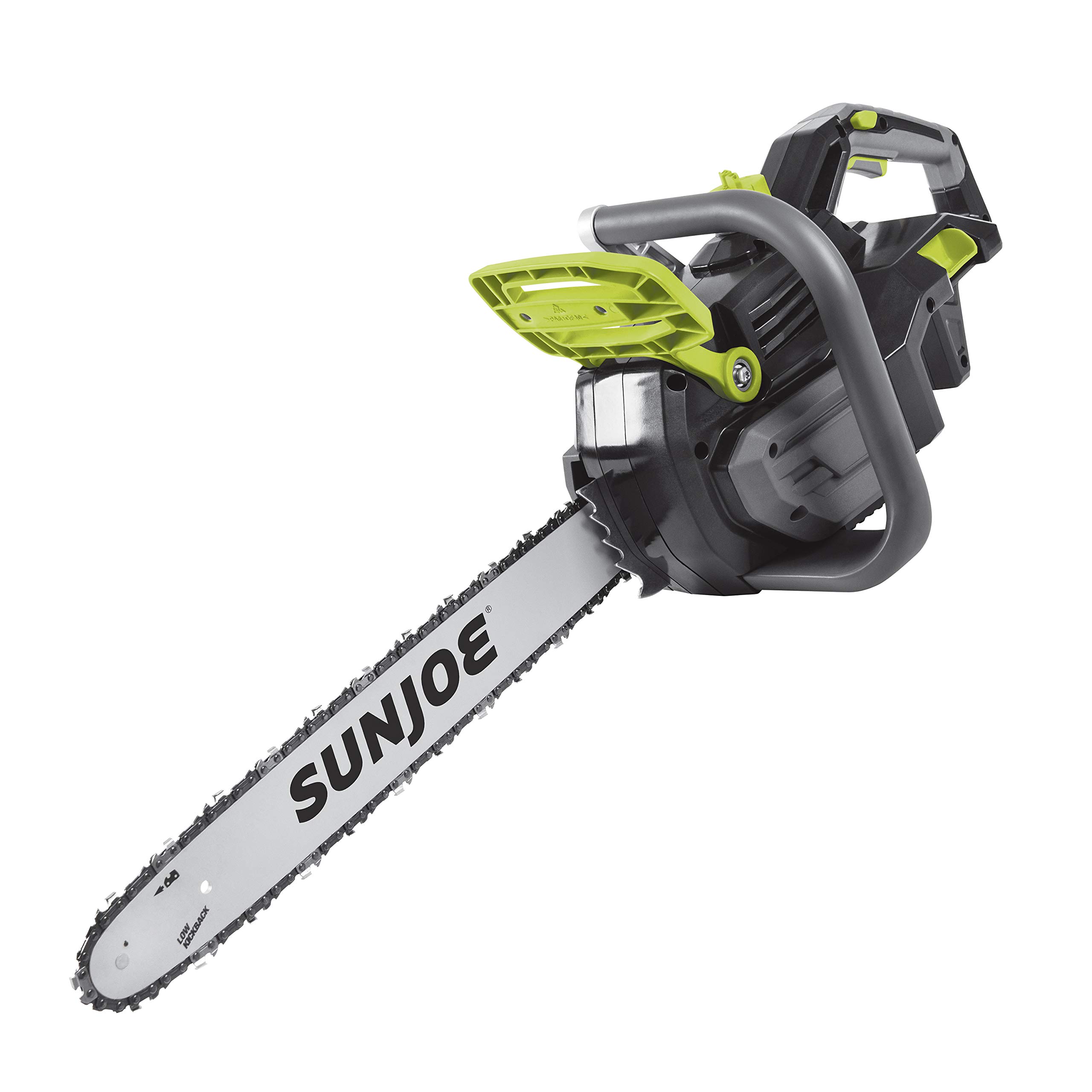 Sun Joe iON100V-18CS-CT 18-Inch 100-Volt Brushless Lithium-iON Cordless Handheld Chain Saw, Tool Only