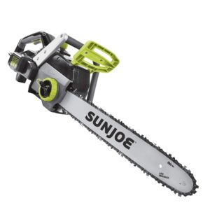 Sun Joe iON100V-18CS-CT 18-Inch 100-Volt Brushless Lithium-iON Cordless Handheld Chain Saw, Tool Only