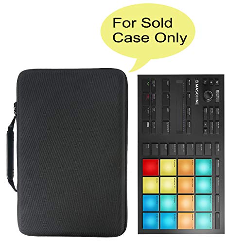 co2CREA Hard Travel Case replacement for Native Instruments Maschine Drum Controller (Native Maschine Mikro MK3 Case)