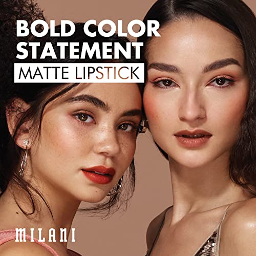 Milani Bold Color Statement Matte Lipstick - I Am Fabulous (0.14 Ounce) Vegan, Cruelty-Free Bold Color Lipstick with a Full Matte Finish