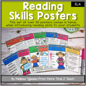 reading skills posters {more than 50 colorful + kid-friendly posters}