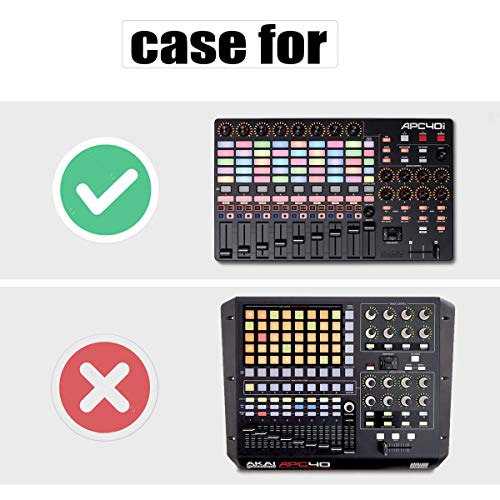 co2CREA Hard Travel Case Replacement for Akai Professional APC40 MKII | Ableton Performance Controller