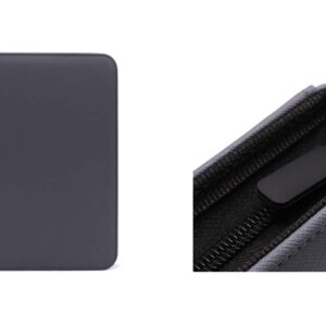 Dex Protection Zipper Card Padded Binder 12 | Stores 480 Gaming Cards | Includes 20 Side Loading Card Pages | 12 Card Page Format |Zipper Closure | Smooth Matte Padded Finish | Velvet Lined Interior