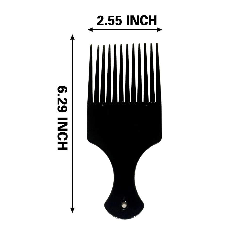 BIGEDDIE Big Holes Sponge for Hair, Twist Sponge, Magic Sponge Brush, Afro Hair Sponge for Curls with 6.29 Inch Free Hair Pick Comb (2 PACK)