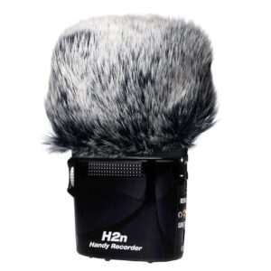 Furry Outdoor Microphone Windscreen Muff for Zoom H4N Pro Portable Digital Recorders, Zoom Mic Windscreen Fur Windshield Dead Cat Wind Cover Pop Filter by YOUSHARES