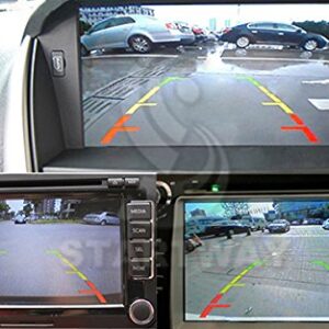 for Mitsubishi ASX/RVR/Outlander Sport Car Rear View Camera+8LED Back Up Reverse Parking Camera/Plug Directly