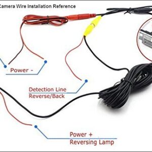 for Mitsubishi ASX/RVR/Outlander Sport Car Rear View Camera+8LED Back Up Reverse Parking Camera/Plug Directly