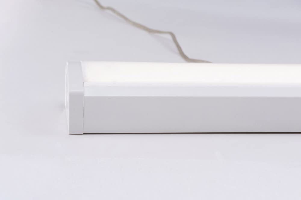 Wrap-40W 1 LED Flush Mount-4 Inches Wide by 4.5 inches high-White Finish-3000 Color Temperature