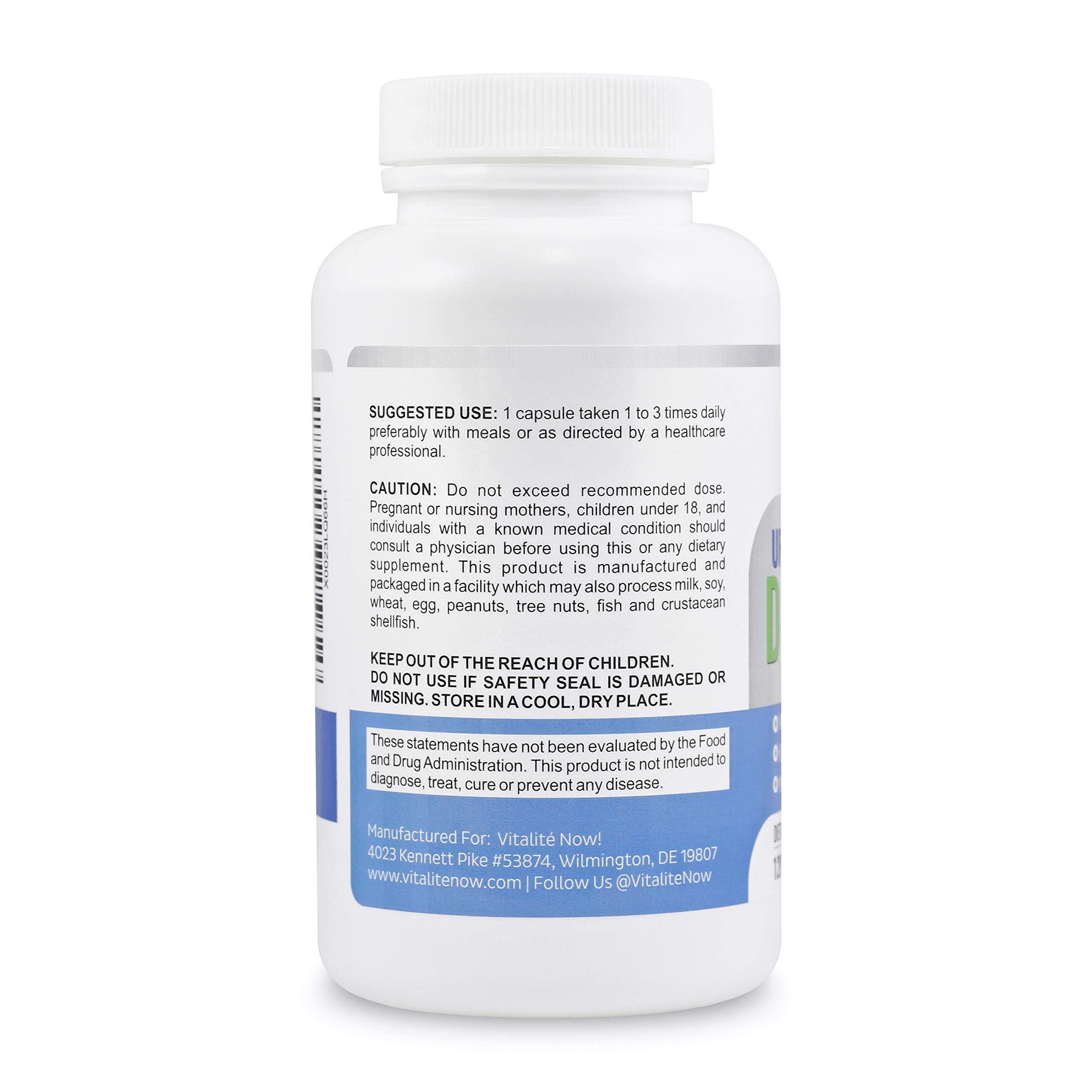 High Strength Pure D-Mannose with Cranberry Extract for Natural Urinary Tract Infections and UTI Support - Digestive Health - Immune System Support - 700mg - Non-GMO - 120 Pills