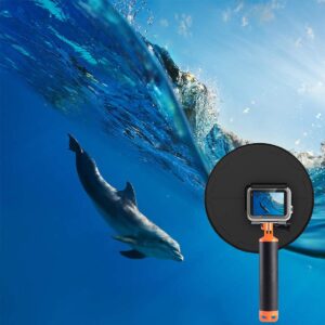 Suptig Dome, Dome Port, Underwater Dome Compatible for GoPro Hero 7 Black Hero 6 Hero 5 Hero 2018, Waterproof 98ft (30 Meters)