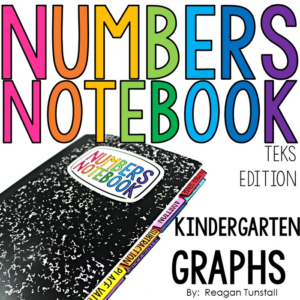 teks numbers notebook interactive journals graphs kindergarten