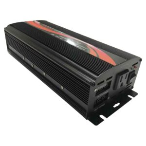 KRXNY 1000W Watt Pure Sine Wave Car Power Inverter Converter 12V DC to 110V 120V AC 60HZ with LED Display