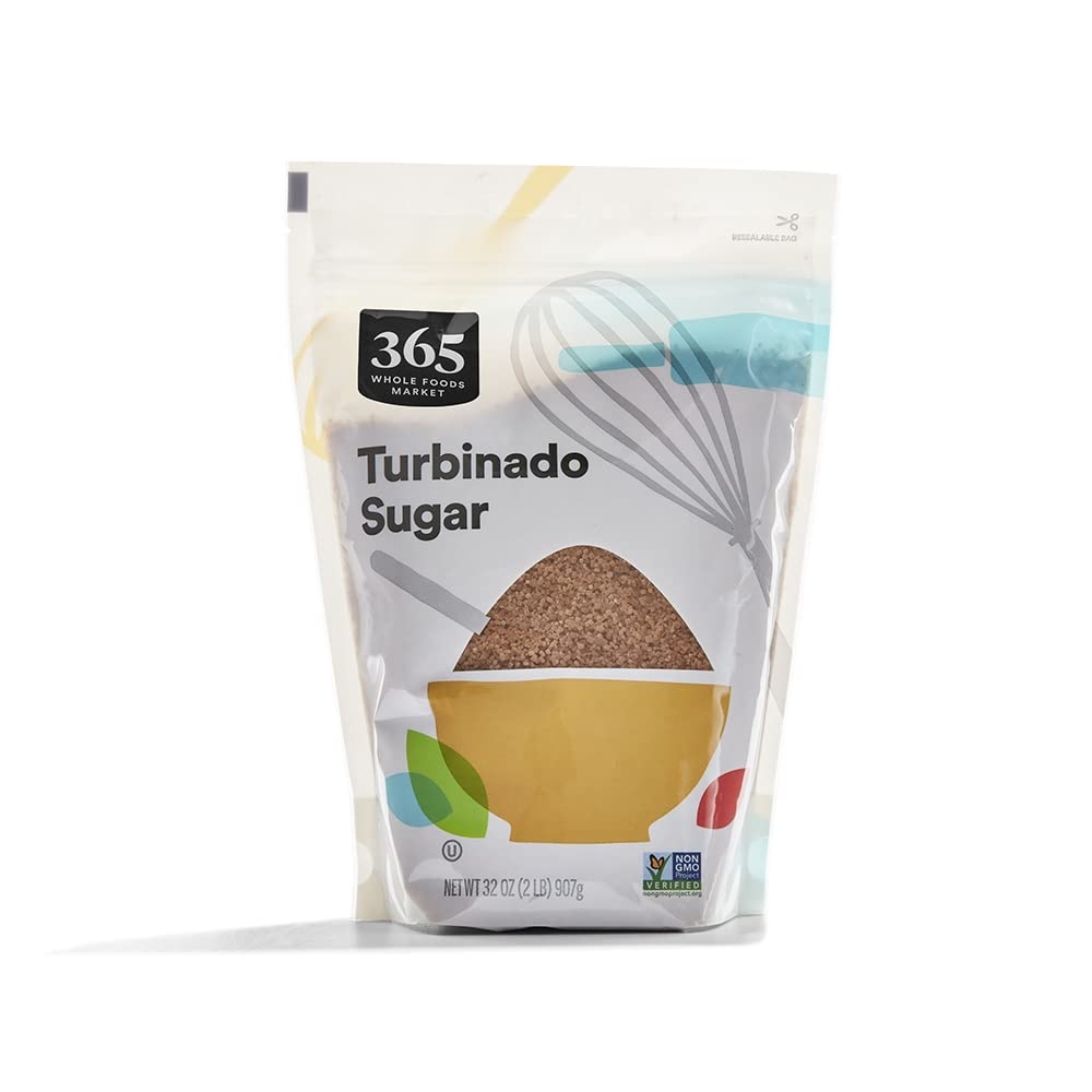 365 by Whole Foods Market, Turbinado Sugar, 32 Ounce