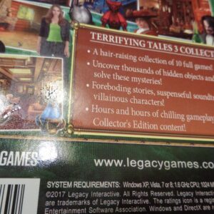 Legacy Amazing Hidden Object Games: Terrifying Tales 3