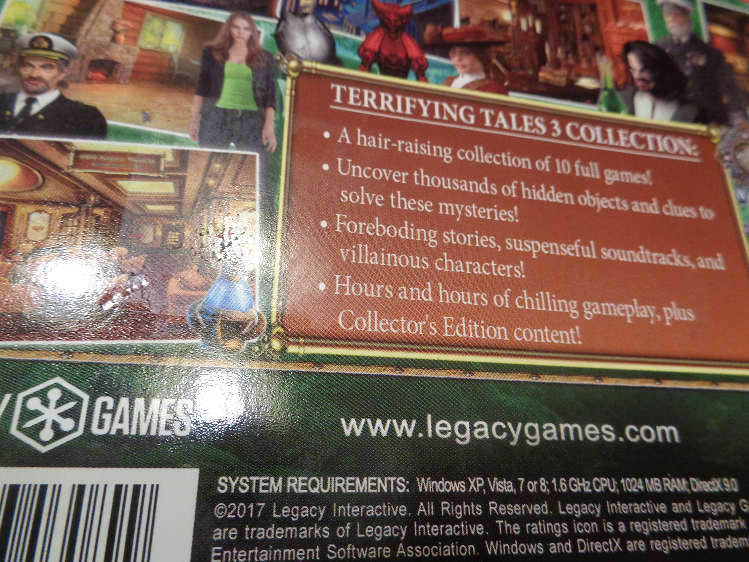 Legacy Amazing Hidden Object Games: Terrifying Tales 3