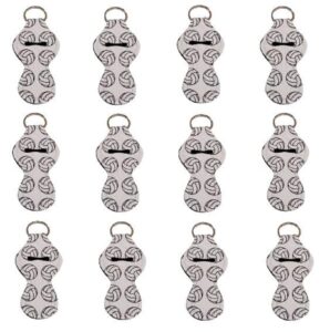 daisy lane gift for team player keychain - set of 12 (volleyball)