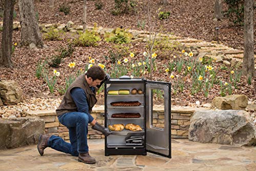 Masterbuilt MB20071619 Mes 140s Digital Electric Smoker, 40” Black + Window