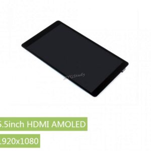 5.5 inch HDMI AMOLED Display with Toughened Glass Cover 1920x1080 Capacitive Touch HDMI Interface Supports Mini PC Raspberry Pi 4 3 2 1 Model B B+ A+ Computer Monitor @XYGStudy