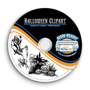 halloween clipart-vector clip art-vinyl cutter plotter images-t-shirt graphics cd