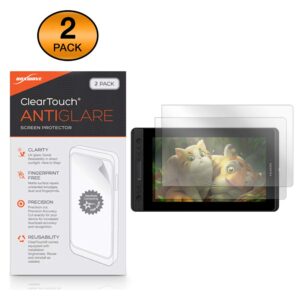 BoxWave Screen Protector Compatible with Huion KAMVAS Pro 13 GT-133 - ClearTouch Anti-Glare (2-Pack), Anti-Fingerprint Matte Film Skin for Huion KAMVAS Pro 13 GT-133