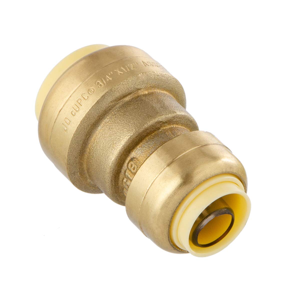 LittleWell ACPF812 Brass 3/4" X 1/2" Push Fit Coupling