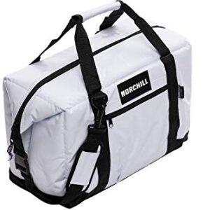 NorChill Soft Coolers 12 Can Insulated Marine Boatbag Soft Sided Cooler, White