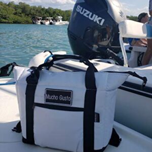 NorChill Soft Coolers 12 Can Insulated Marine Boatbag Soft Sided Cooler, White