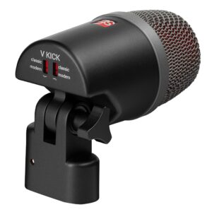 SE V-Kick Supercardioid Dynamic Kick Drum Microphone with Classic and Modern Voices ELECTRONICS