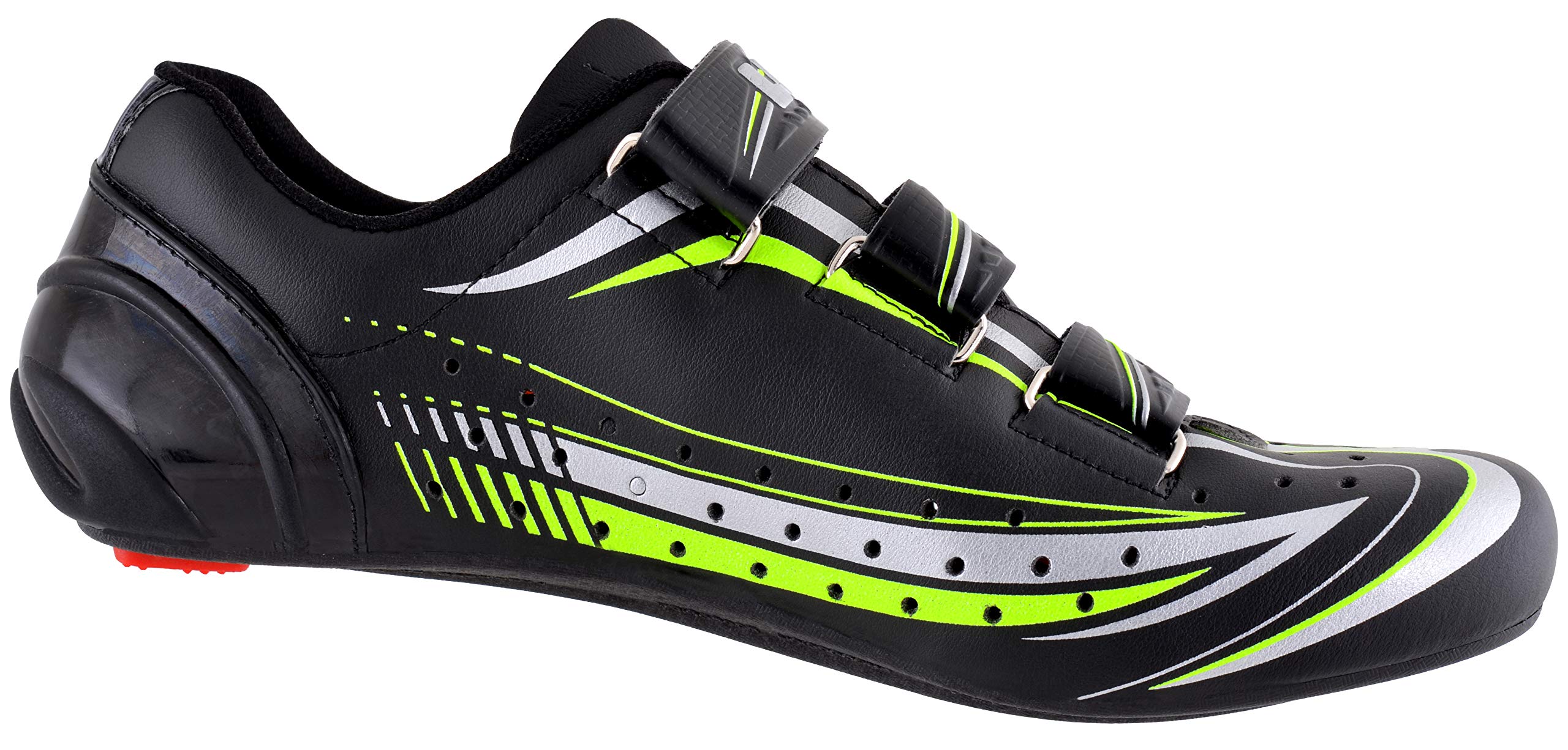LUCK Unisex_Adult Mega Cycling Shoe, Black, 45 EU