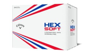 callaway hex soft golf balls (two dozen) white