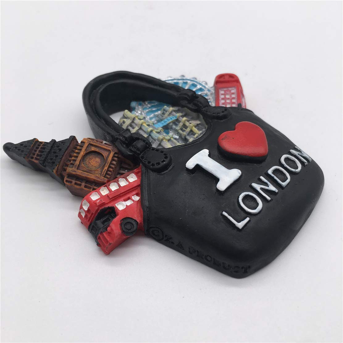 Fridge Magnet London England UK 3D Handmade Craft Tourist Travel City Souvenir Collection Letter Refrigerator Sticker