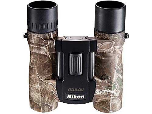 Nikon ACULON A30 10x25 TrueTimber KANATI Camo Binocular | Dual Hinge Design, Fully Multi-Coated Lightweight Binocular, Smooth Central Focus Knob, Limited Official Nikon USA Model