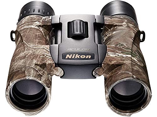 Nikon ACULON A30 10x25 TrueTimber KANATI Camo Binocular | Dual Hinge Design, Fully Multi-Coated Lightweight Binocular, Smooth Central Focus Knob, Limited Official Nikon USA Model