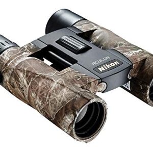 Nikon ACULON A30 10x25 TrueTimber KANATI Camo Binocular | Dual Hinge Design, Fully Multi-Coated Lightweight Binocular, Smooth Central Focus Knob, Limited Official Nikon USA Model