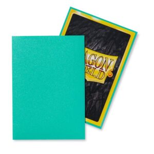 Dragon Shield Bundle: 2 Packs of 60 Count Japanese Size Mini Matte Card Sleeves - Matte Mint